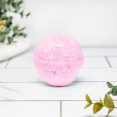 Pink Watermelon Kids Bath Bomb Poofy Organics