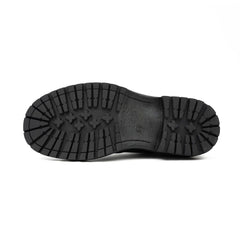 Premium Men's Classic Derby Brogue Shoes Black