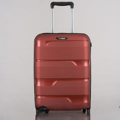 20-inch Red Carry-On Hardcase Roller Luggage with 360° Wheels Sole Premise