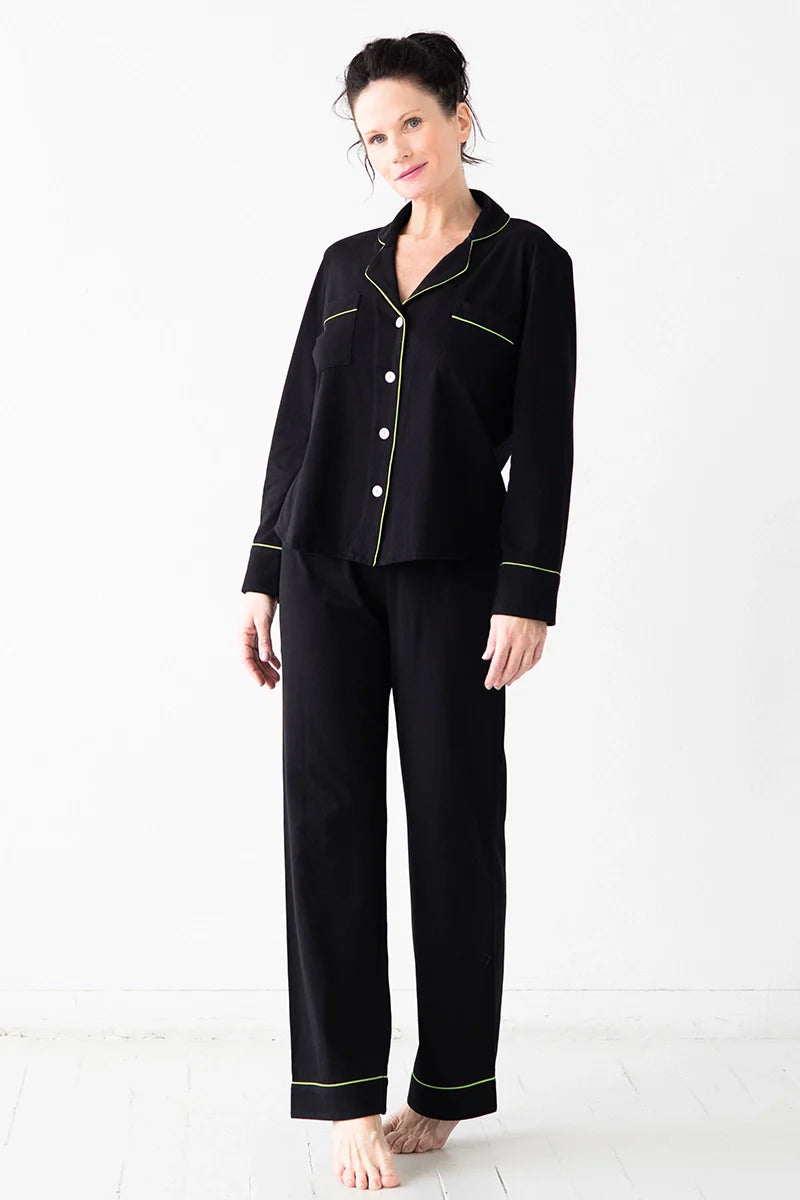 SALUA Classic Luxury Pajamas in Brushed Pima Cotton Salua Lingerie