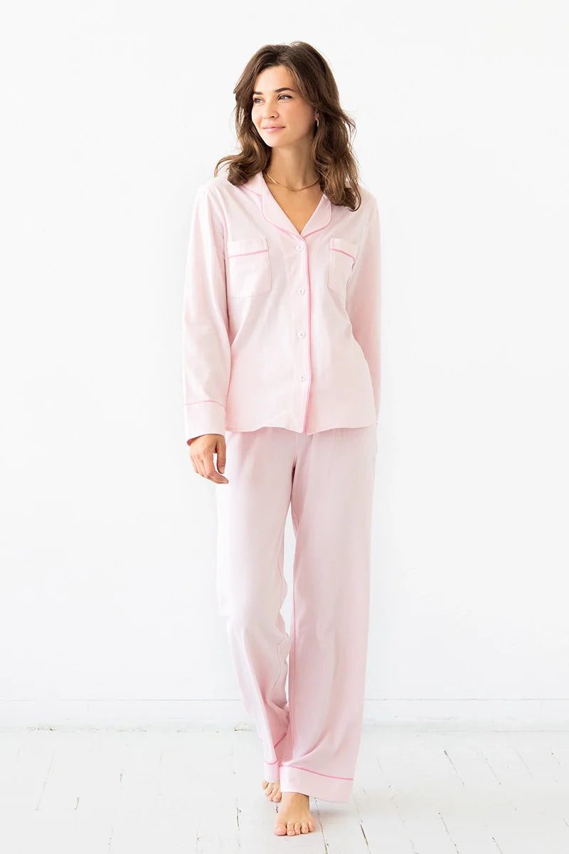 SALUA Classic Luxury Pajamas in Brushed Pima Cotton Salua Lingerie