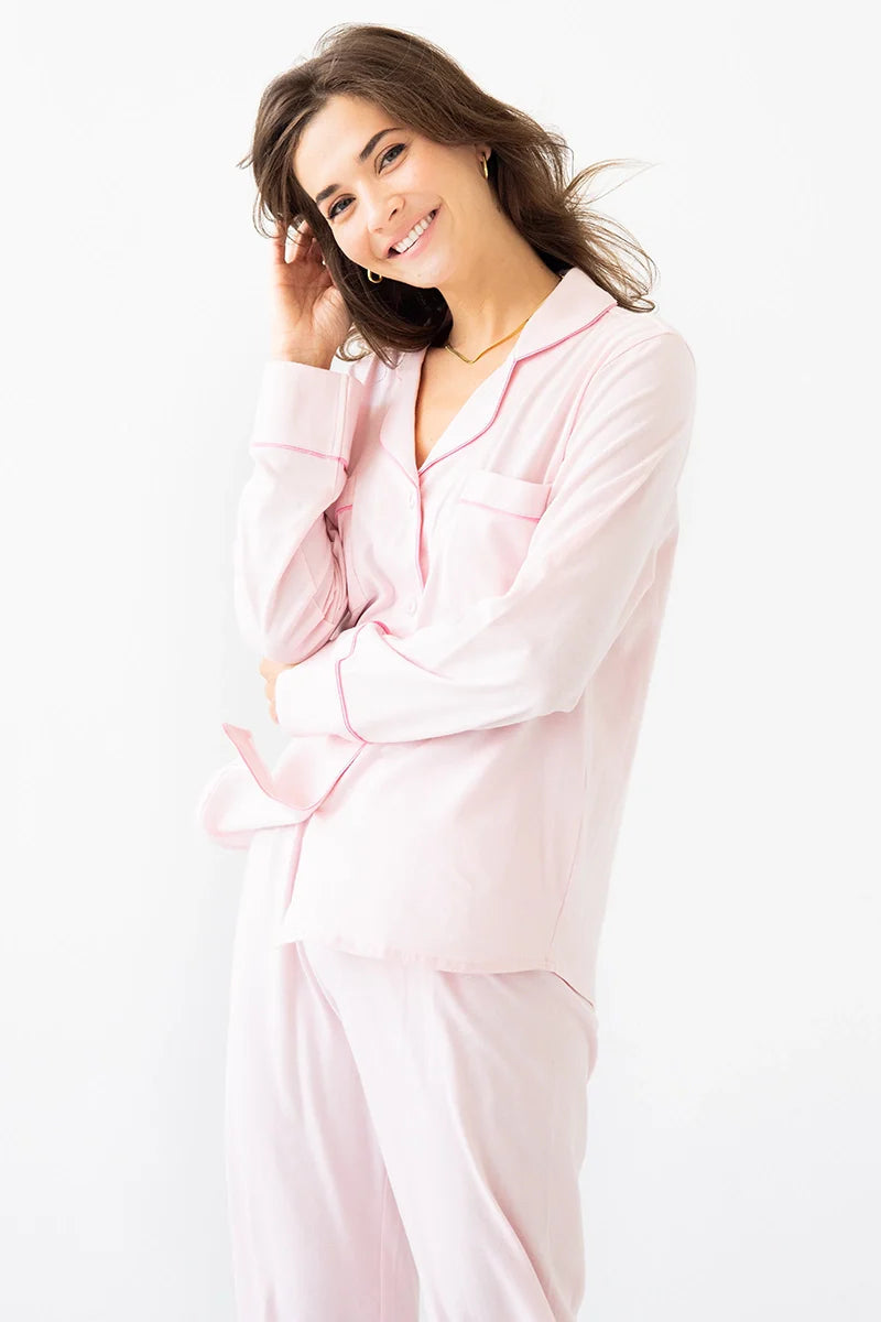 SALUA Classic Luxury Pajamas in Brushed Pima Cotton Salua Lingerie