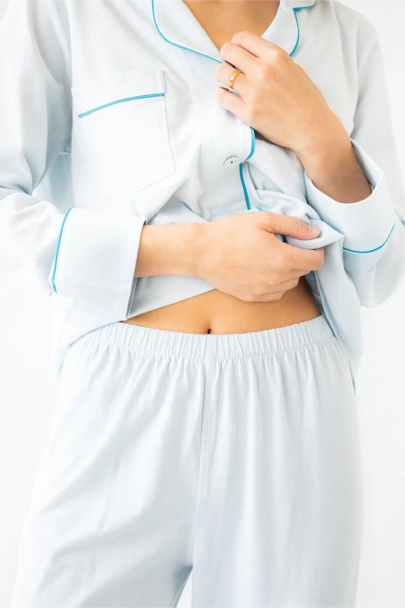 SALUA Classic Luxury Pajamas in Brushed Pima Cotton Salua Lingerie