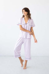 SALUA Classic Capri Pajamas in Pima Cotton Salua Lingerie