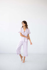 SALUA Classic Capri Pajamas in Pima Cotton Salua Lingerie