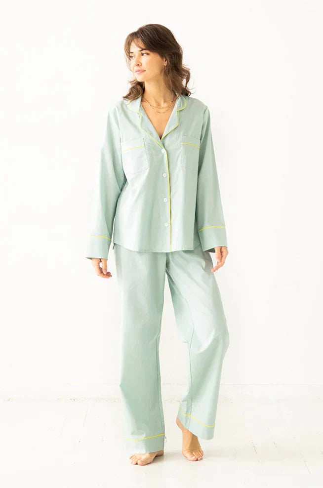 SALUA Classic Pajama in Woven Cotton Salua Lingerie