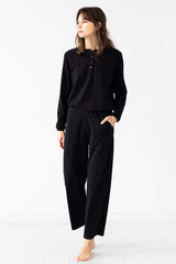 Straight Leg Pants in Pima Cotton Salua Lingerie