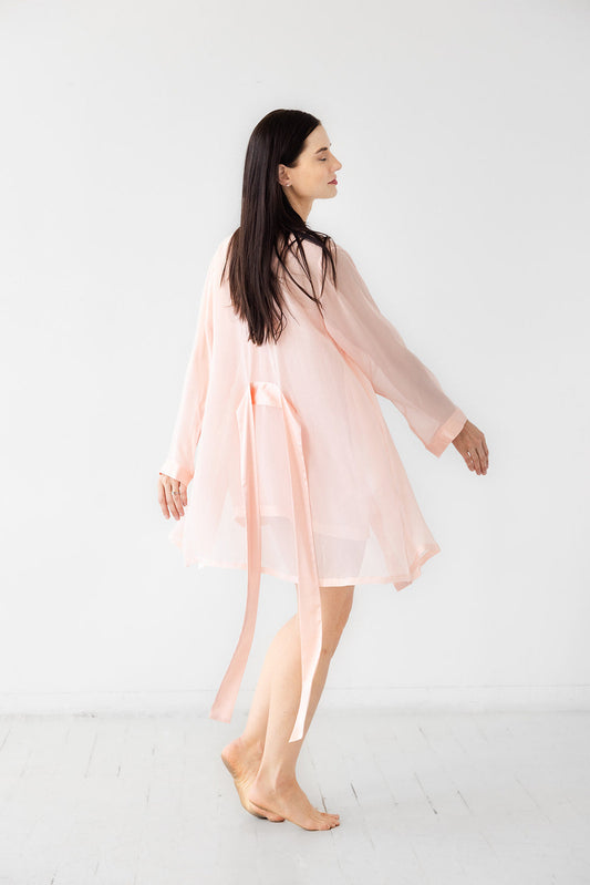 Salua Classic Chiffon Robe Salua Lingerie