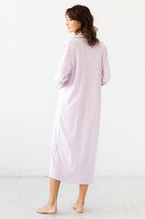 SALUA Sleep Shirt in Pima Cotton - Long Salua Lingerie