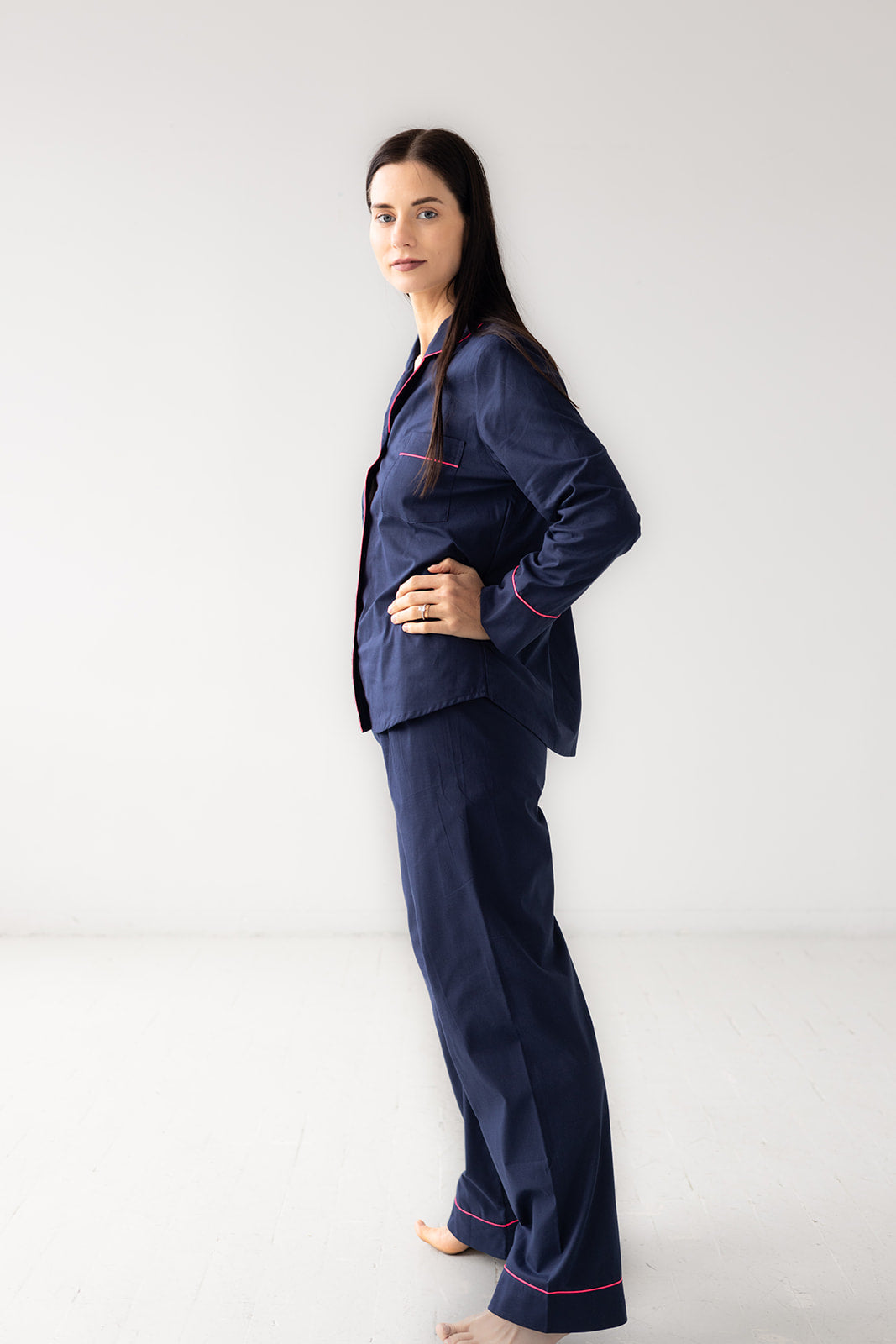 SALUA Classic Pajama in Woven Cotton Salua Lingerie