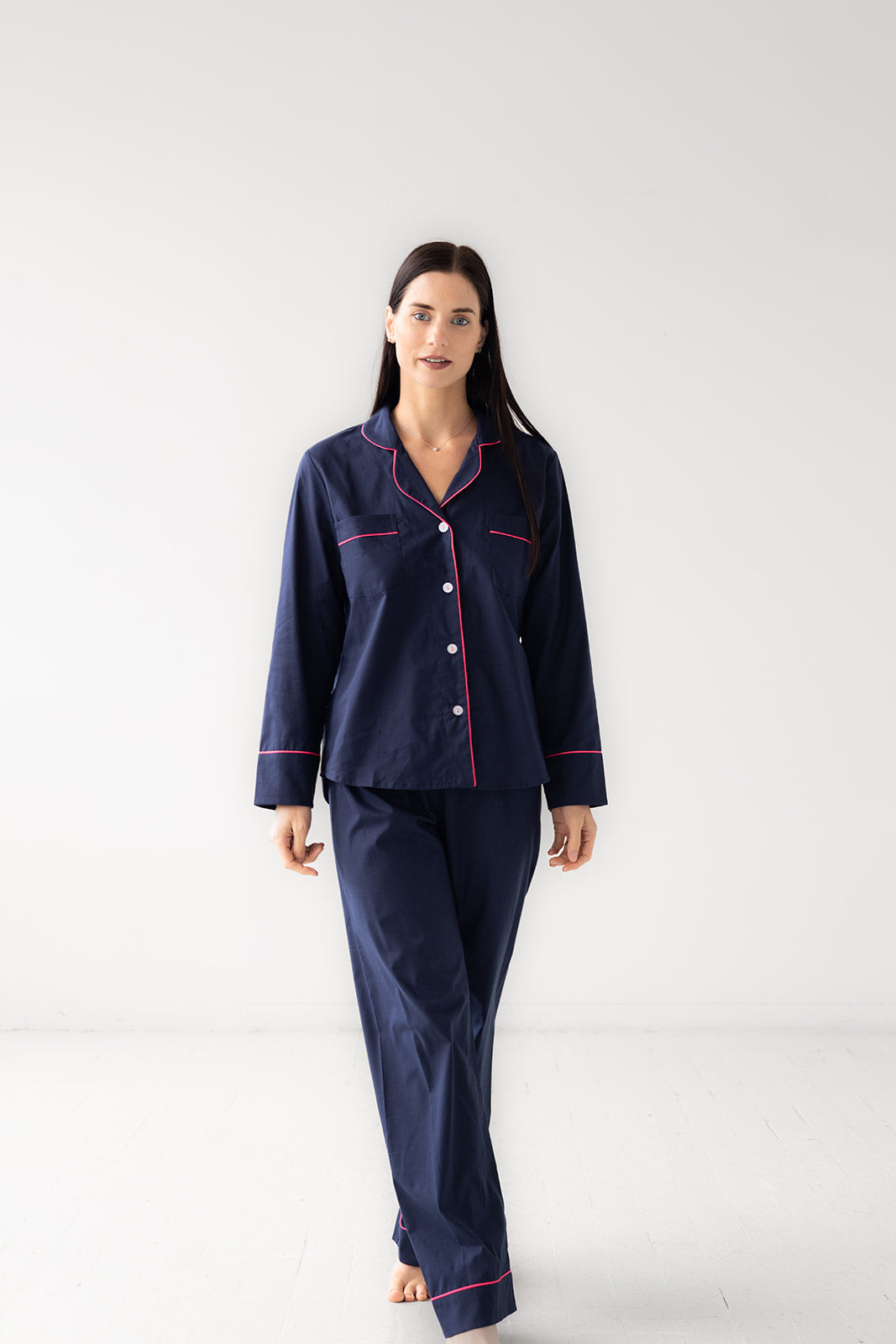 SALUA Classic Pajama in Woven Cotton Salua Lingerie