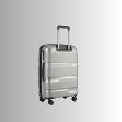 24-inch Silver Hardcase Roller Luggage