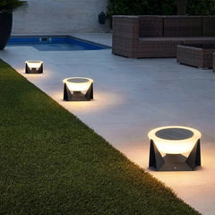 Solar Pillar Lamp | Eco-Friendly Outdoor Lighting