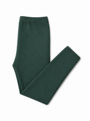 Green pants on a white background