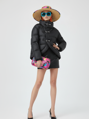 Statement Buckle Puffer Jacket CHELSEA BYMANYC ® New York