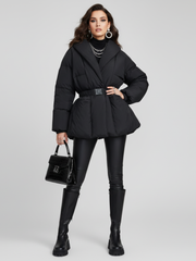 V-neck Puffer Jacket, Chinatown | Women - BYMANYC ® New York