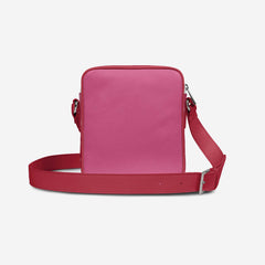 Vegan Pink Cross-Body Designer Shoulderbag | BYMANYC ® New York Luxury