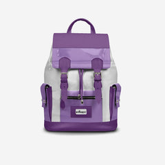 Violet & White Couture Eco Backpack – BYMANYC ® New York (Handmade in Italy)
