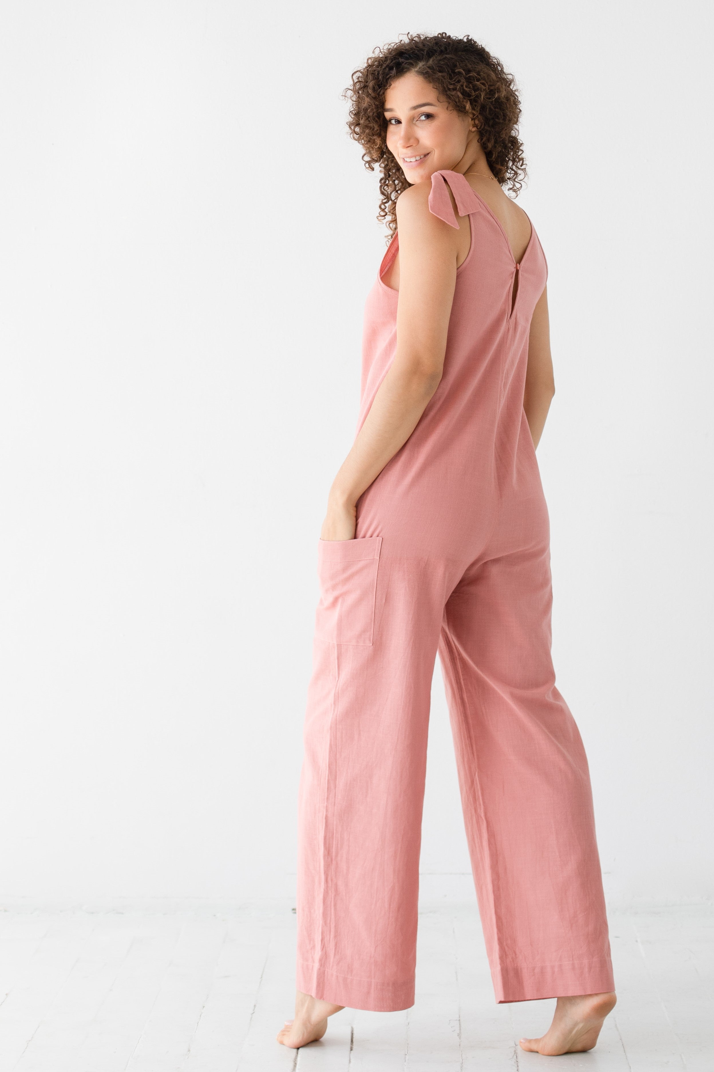 Tie Shoulder Jumpsuit by SALUA Salua Lingerie