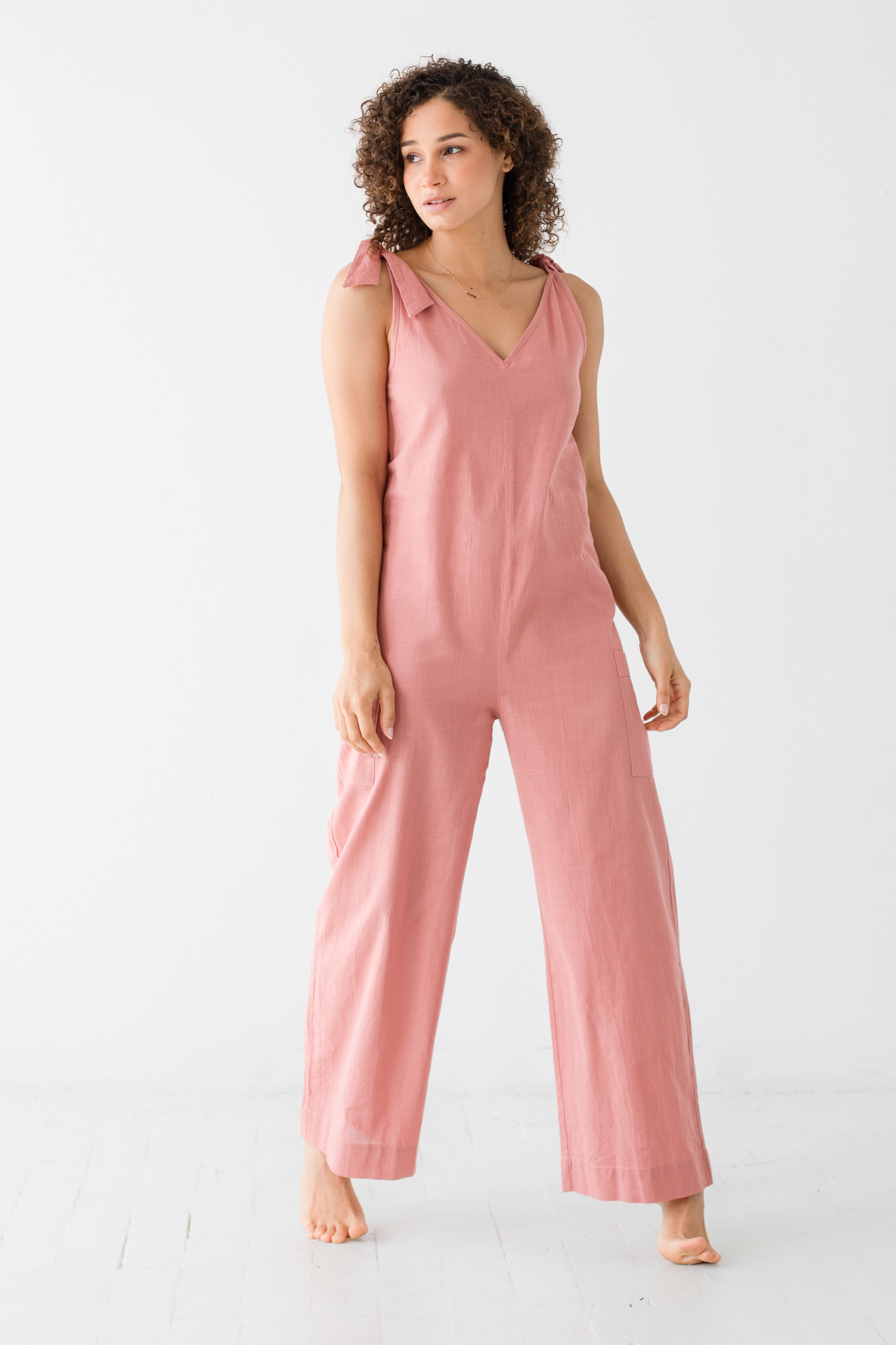 Tie Shoulder Jumpsuit by SALUA Salua Lingerie