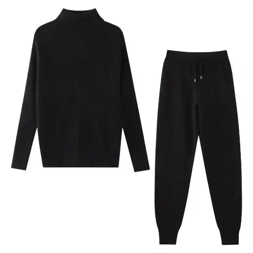 Women's Knitted Tracksuit | Cozy & Stylish Loungewear