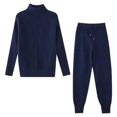 Women's Knitted Tracksuit | Cozy & Stylish Loungewear