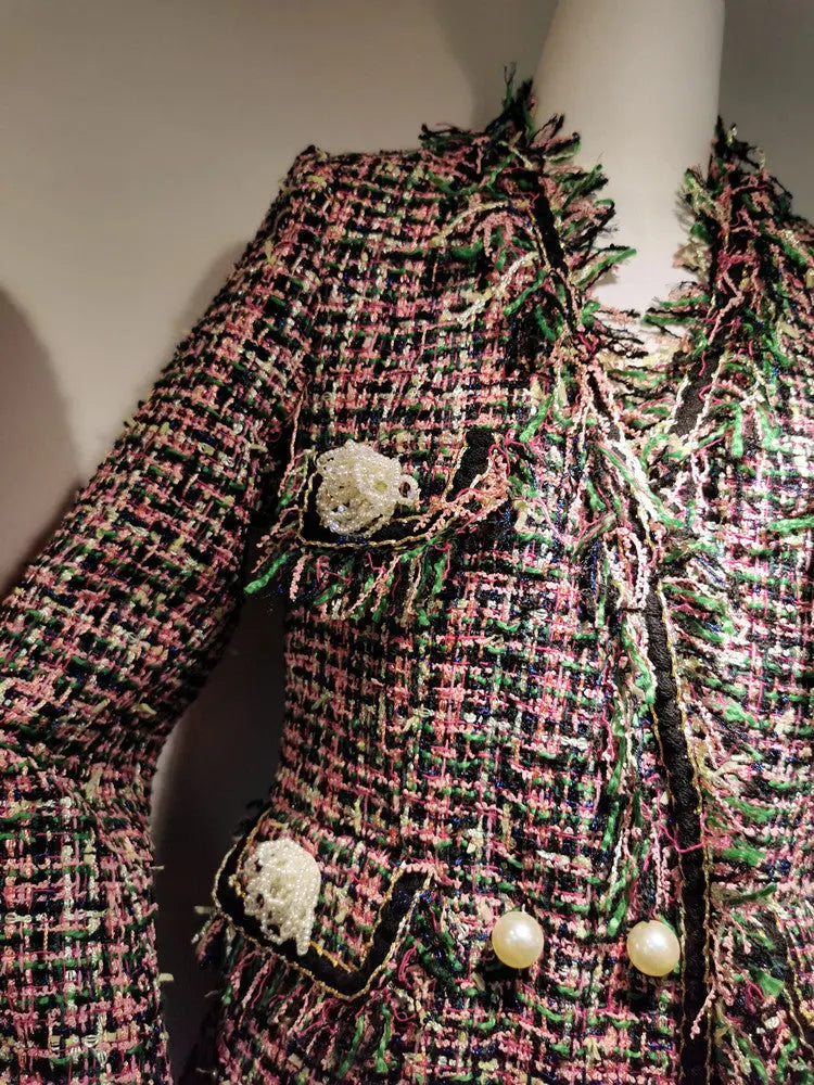 Two-piece Woven Woolen Coat Family Shopolf