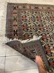 Afghani Area Rug I Ala Bakhmal 5x7 Ft Rugistan