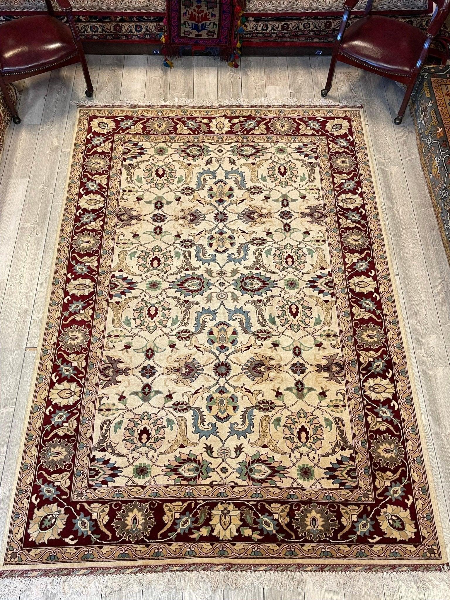 Afghani Hand-knotted Area Rug 7x10 Ft Rugistan