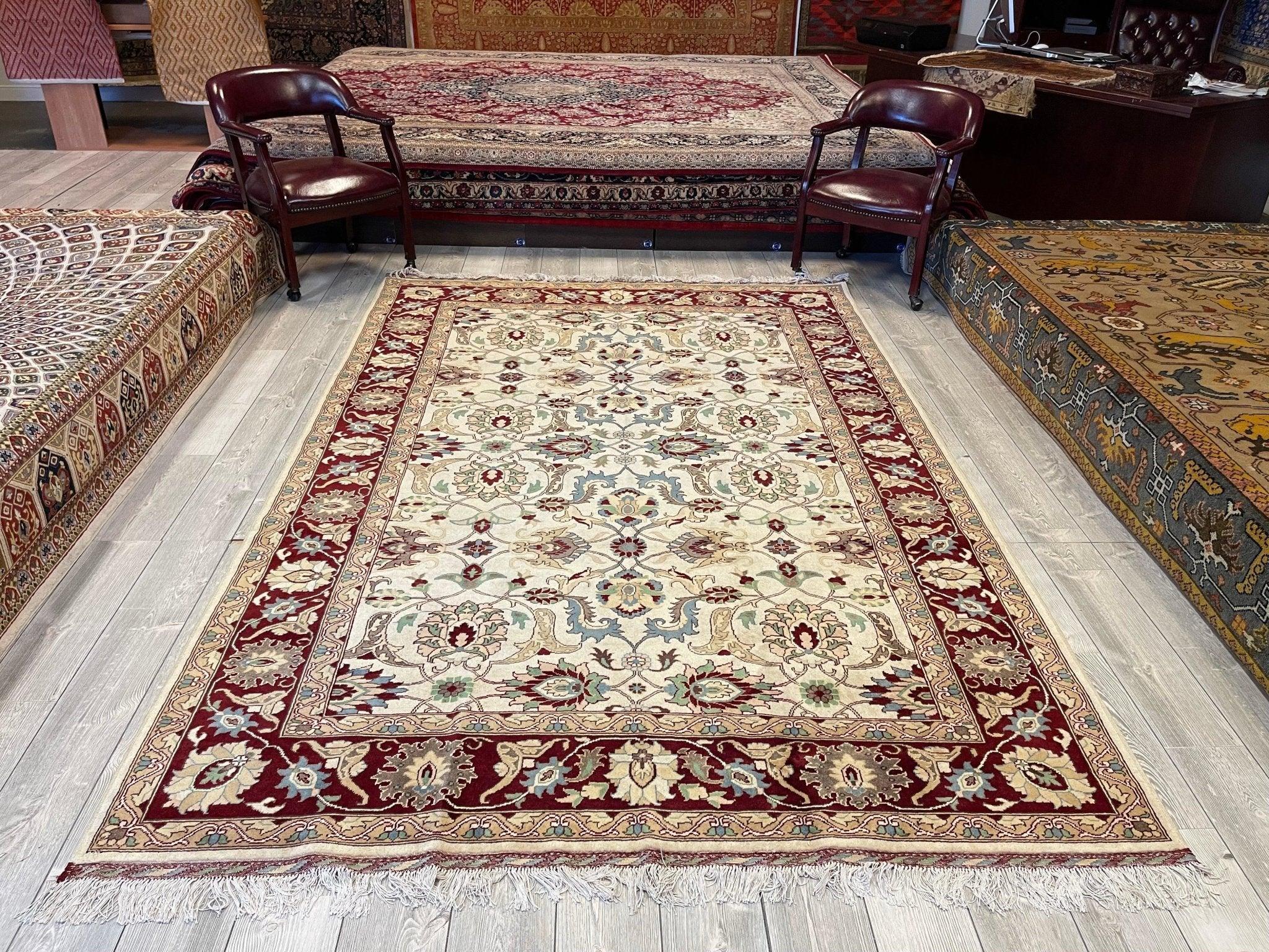 Afghani Hand-knotted Area Rug 7x10 Ft Rugistan