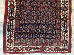 Antique All Over Paisley Kurdish Afshar Rug 4’5” x 8’11” Rugistan