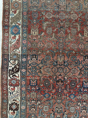 Antique Late 19th Century Persian Kurdish Gholtogh Rug 4 x 7 Rugistan
