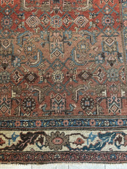 Antique Late 19th Century Persian Kurdish Gholtogh Rug 4 x 7 Rugistan