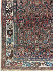 Antique Late 19th Century Persian Kurdish Gholtogh Rug 4 x 7 Rugistan