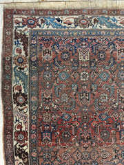 Antique Late 19th Century Persian Kurdish Gholtogh Rug 4 x 7 Rugistan