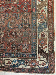 Antique Late 19th Century Persian Kurdish Gholtogh Rug 4 x 7 Rugistan