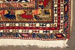 Vintage Turkish Wool Prayer Rug 4x6 Rugistan