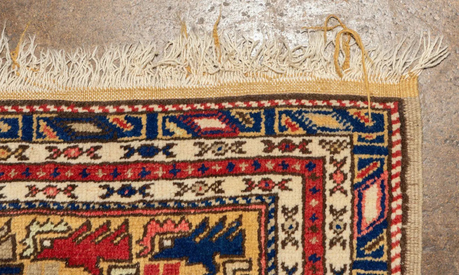 Vintage Turkish Wool Prayer Rug 4x6 Rugistan