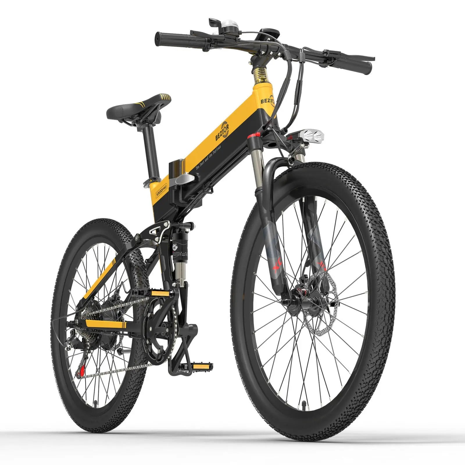 BEZIOR X500PRO Mountain Electric Bike – Powerful 500W Motor Family Shopolf