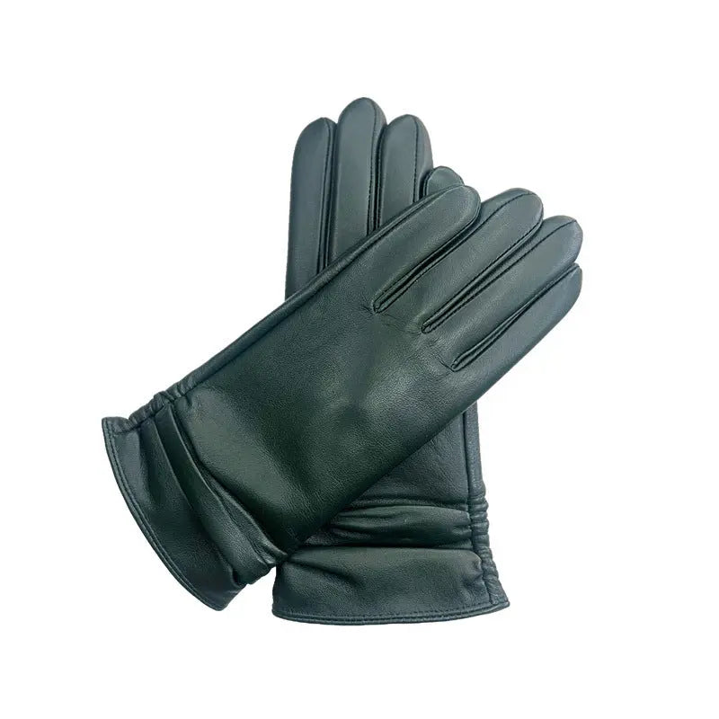 Women's sheepskin gloves Family Shopolf