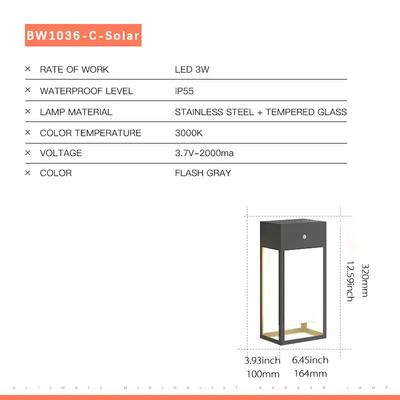 Waterproof LED Wall Light | Outdoor Durable Lighting
