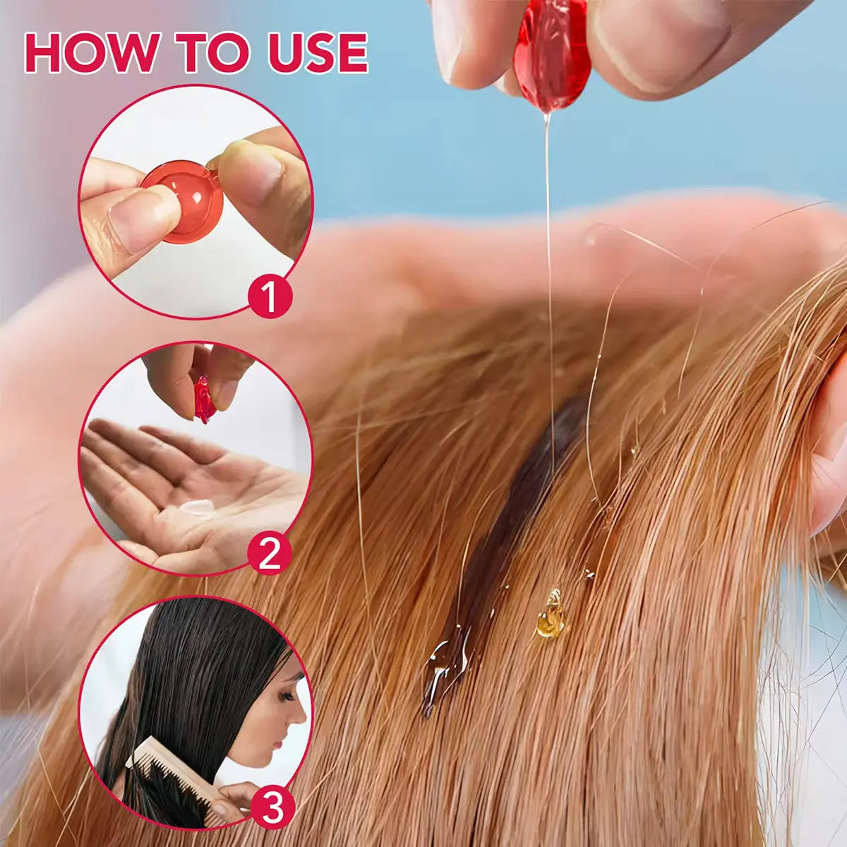 Hair Treatment Serum – Nourishing Blend for Hydration