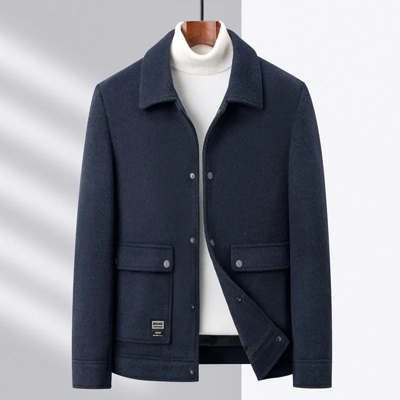 Lapel Wool Jacket Dropsure