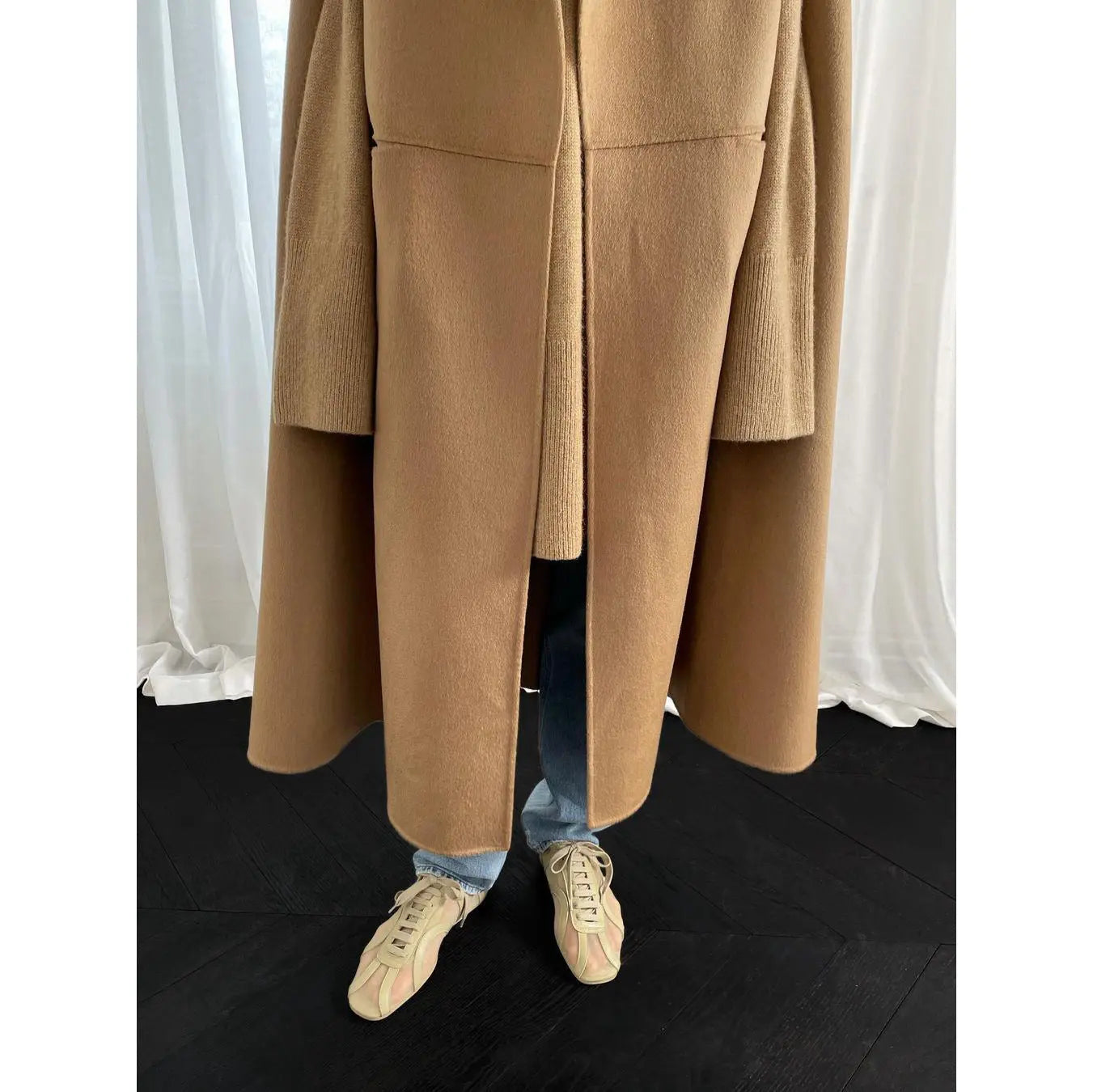 Loose Wool Coat Family Shopolf