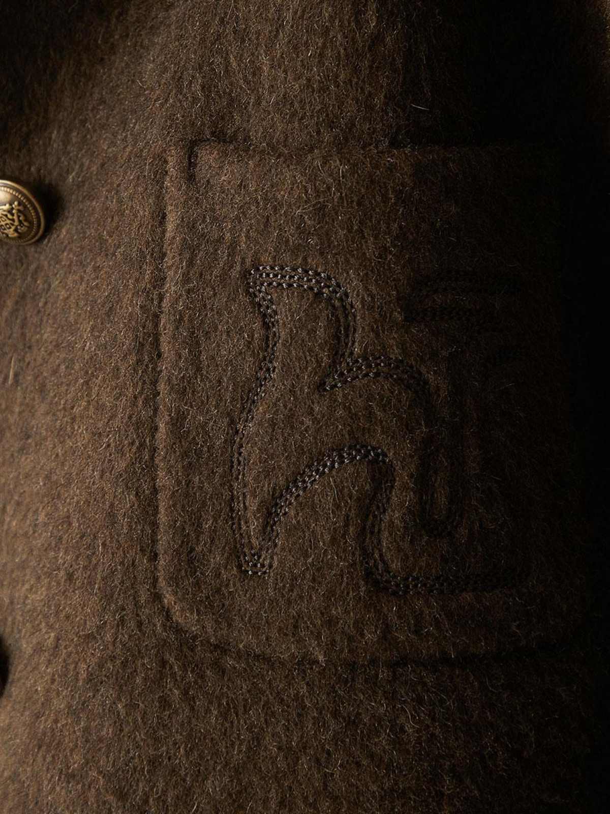 Reversible Woolen Coat Family Shopolf