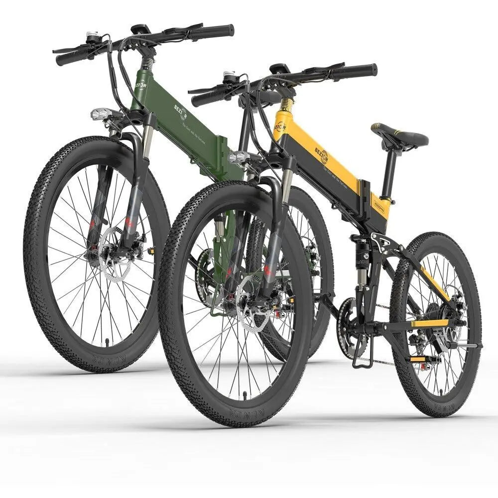 BEZIOR X500PRO Mountain Electric Bike – Powerful 500W Motor Family Shopolf
