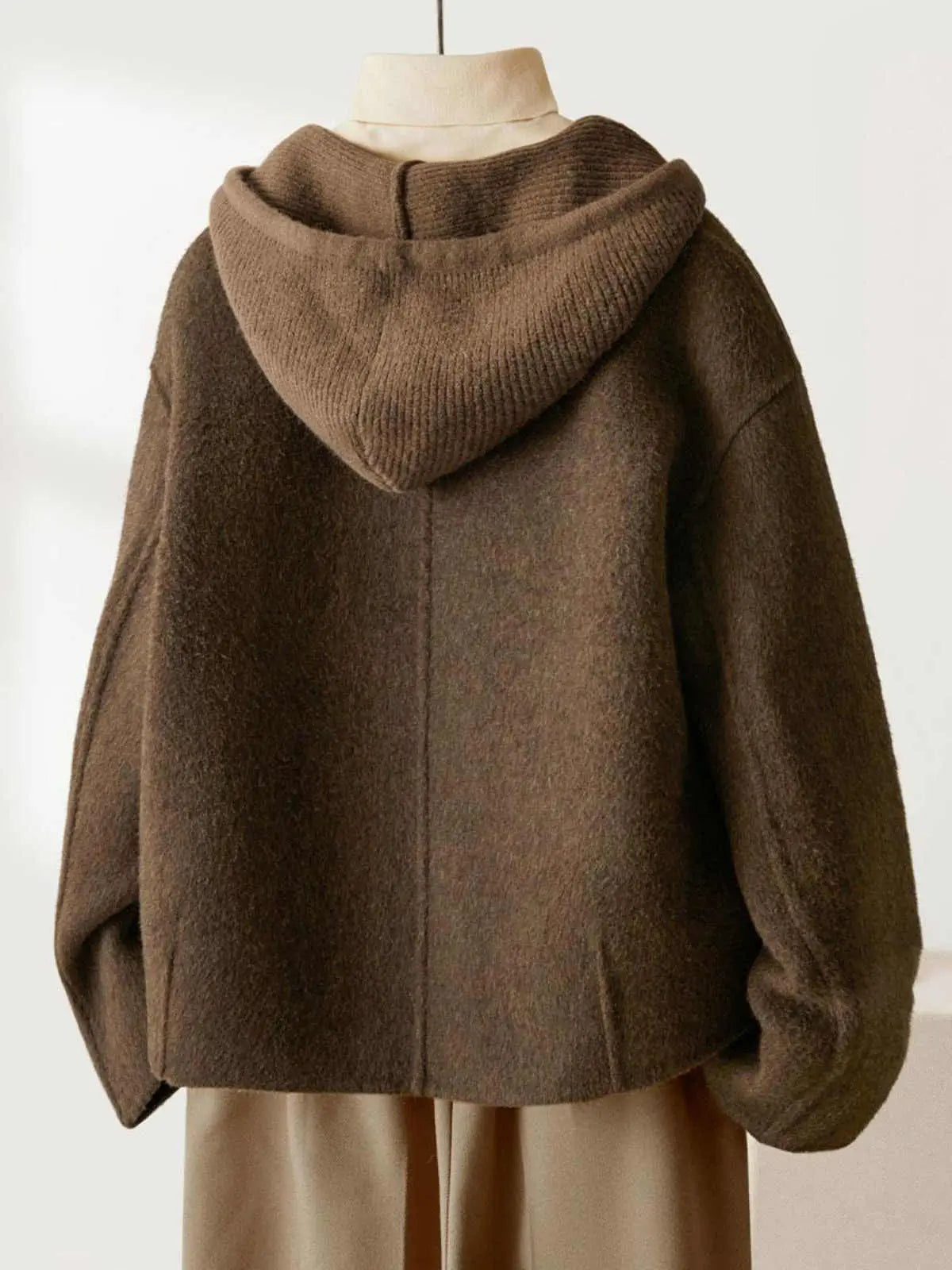 Reversible Woolen Coat Family Shopolf