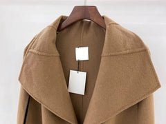 Loose Wool Coat Family Shopolf