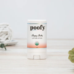 Chappy Cheeks Lotion Stick Organic Poofy Organics