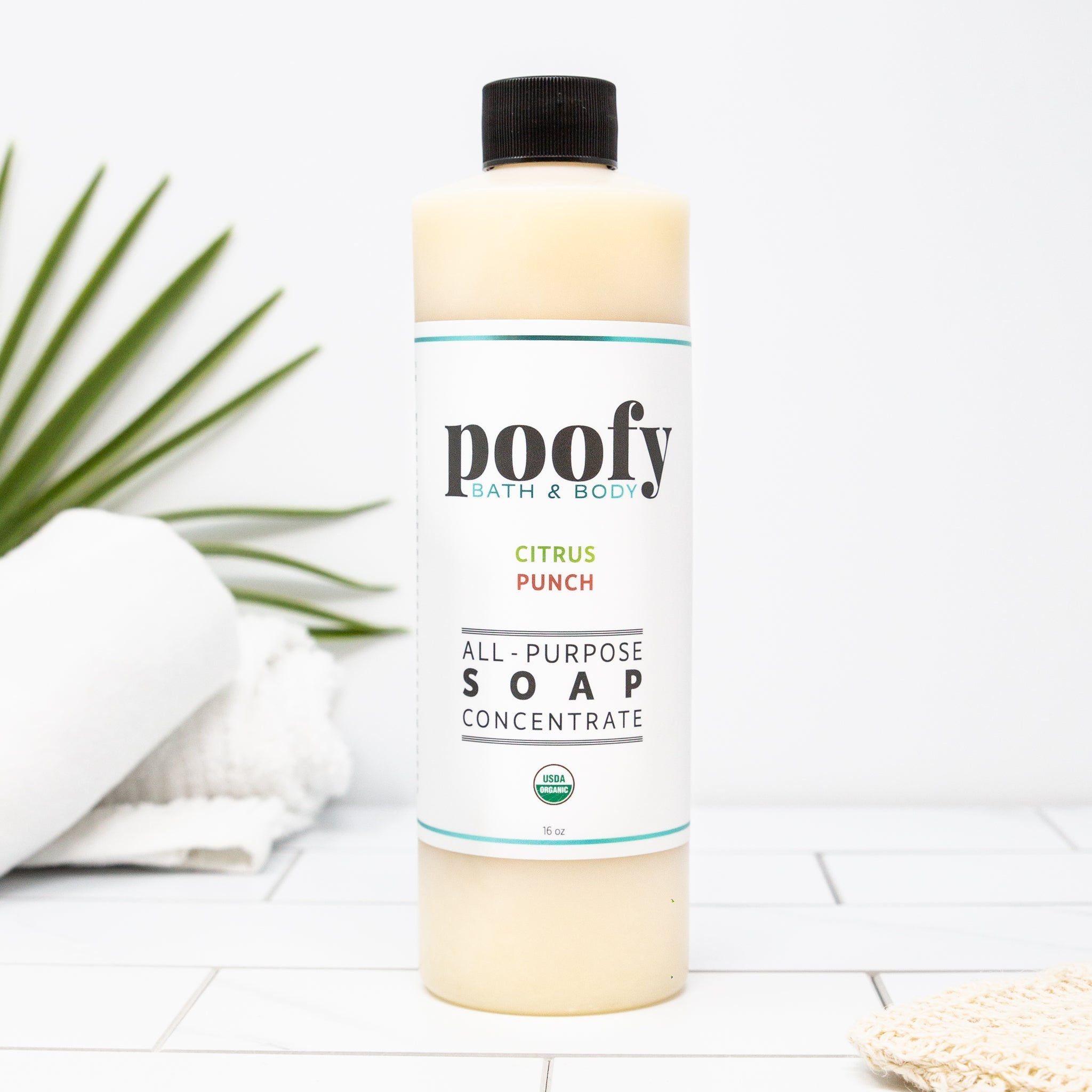 Citrus Punch All-Purpose SOAP Concentrate Organic Poofy Organics